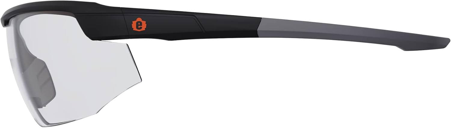 Ergodyne Skullerz SKOLL Anti-Fog Safety Glasses, Matte Black Frame