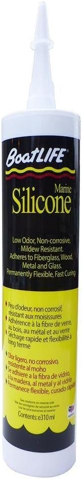 BoatLIFE Silicone Cartridge, 10.6 Fluid Ounce, White