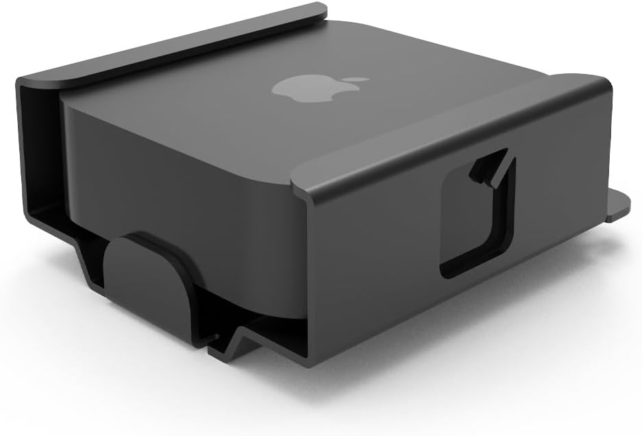 Compulocks Apple TV Security Mount for 4K (3rd Gen, 2022) - Secure Mount Bracket with Cable Management