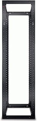 APC NetShelter 4 Post Open Frame Rack - Rack - black - 44U - for P/N: SUA5000RMI5U