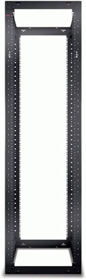 APC NetShelter 4 Post Open Frame Rack - Rack - black - 44U - for P/N: SUA5000RMI5U