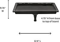 Scotty 455 Bait Board w/o Mount -Black