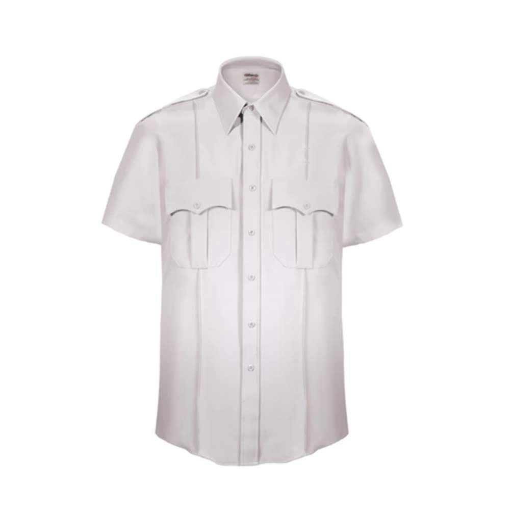 Elbeco TexTrop2 Zippered Short Sleeve Polyester Shirt - Men's