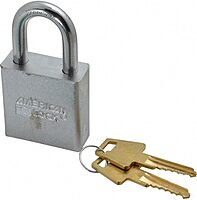 American Lock A5200KA XJ12 1-3/4 in. Padlock Solid Steel Body KAA
