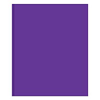 Office Depot® Brand 2-Pocket School-Grade Paper Folder with Prongs, Letter Size, Purple
