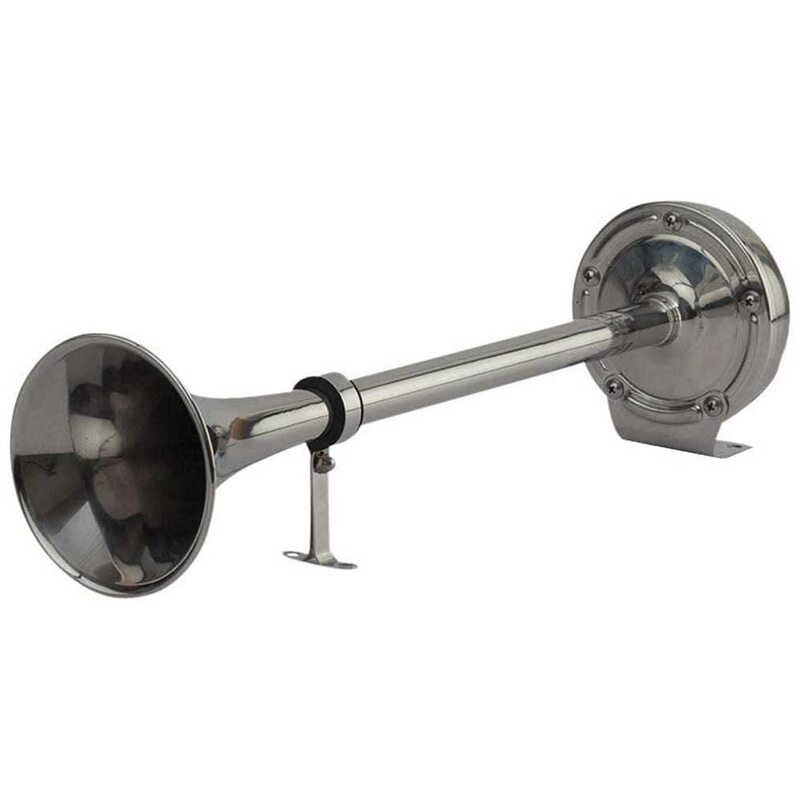 Sea-Dog MaxBlast Stainless Steel Trumpet 12V Horn - Single