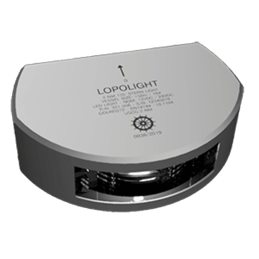 LOPOLIGHT Series 301 Navigation Light - 2NM Vertical Mount LED IP68