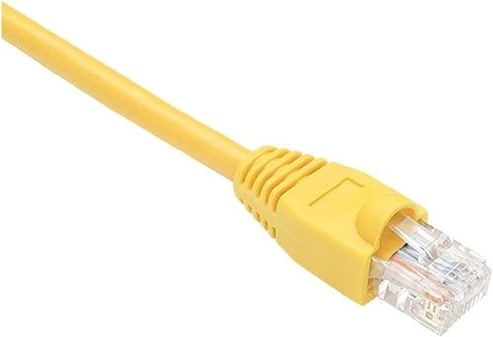 UNC GROUP 10FT CAT5E SNAGLESS UNSHIELDED (UTP) ETHERNET NETWORK PATCH CABLE YELL