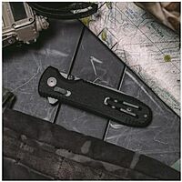 SOG Pentagon XR LTE Lightweight Professional Ambidextrous Folding Knives 3.66" CTS XHP Steel Blade XR Locking Mechanism Black/Graphite