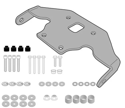 KAPPA KAWA SCREEN BRACKET KIT 4118KITK - Z650 (20-22)
