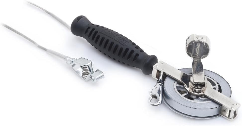 Crescent Lufkin (CN1290SF590N) 1/2" x 25' Atlas Chrome Clad/Nubian Double Duty Oil Gauging Tape