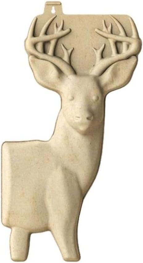 Birchwood Casey 3D Deer 31 1/4" x 17" Targets | Lightweight Hunting Shooting Training Targets with Mounting Tab | Pack of 3