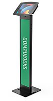COMPULOCKS Space BrandMe Tablet Enclosure Floor Stand