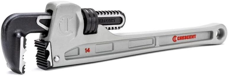 Crescent CAPW18 Aluminum Straight Pipe Wrench - 18" OAL, 2-1/2" Capacity