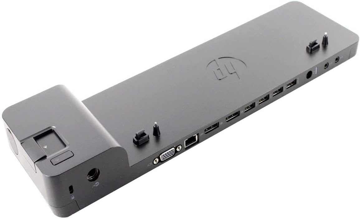 HP Ultra Slim Dock 2013 Docking Station (D9Y32AA#ABA) 14.49"L x 4.21"W x 1.73"H