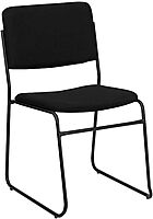 Flash Furniture HERCULES Series 500 lb Capacity High Density Stacking Chair with Sled Base