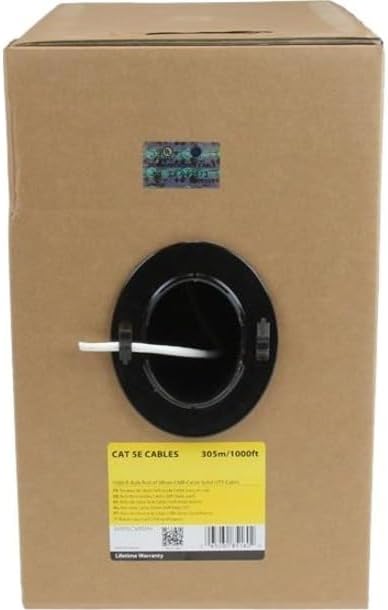 STARTECH.COM 1000 ft Bulk Ethernet Cable (Cat5e & Cat6)