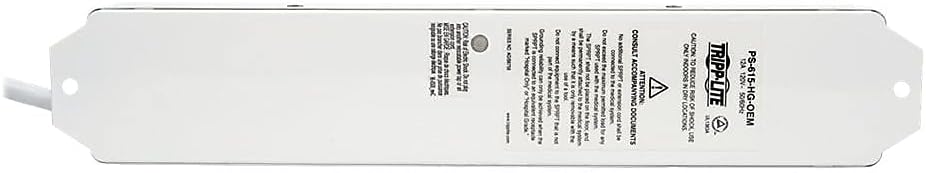 TRIPP LITE Medical-Grade Power Strip with Hospital-Grade Outlets (UL 1363A)