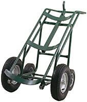 Harper Trucks 60072-64 59-Inch High by 28-Inch Wide Universal Liquid Gas Cylinder Hand Truck with 16-Inch Pneumatic Wheels