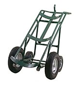 Harper Trucks 60072-64 59-Inch High by 28-Inch Wide Universal Liquid Gas Cylinder Hand Truck with 16-Inch Pneumatic Wheels