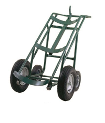 Harper Trucks 60072-64 59-Inch High by 28-Inch Wide Universal Liquid Gas Cylinder Hand Truck with 16-Inch Pneumatic Wheels