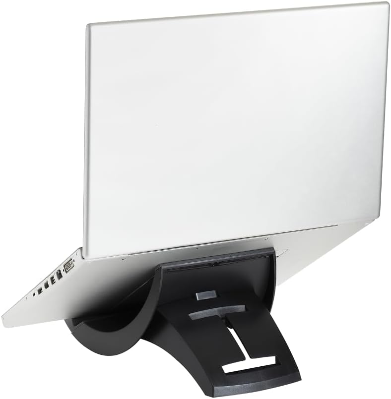 3M Laptop Stand, Raise Screen Height to Reduce Neck Strain, Vertical Design Allows You to Bring Screen Closer