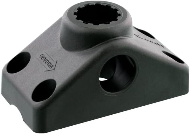 Scotty #241-BK Side Deck Mounting Bracket (Black) Black Small