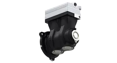 Twin Cylinder Air Brake Compressor