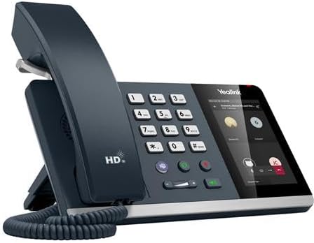 Yealink MP54-TEAMS-E2 - PoE - Android 13-4 inch (480 x 800) capacitive Touch Screen - Power Adapter NOT Included