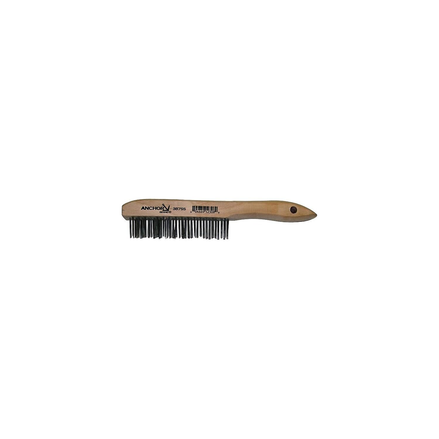 102-387, ANCHOR CARBON STEEL SHOEHANDLE BRUSH