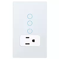 Tuya Wi-Fi 2 Gang US White