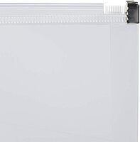 JAM PAPER Plastic Envelopes with Zip Closure