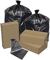 Repro Liners, 43" x 47", Black, Case Of 100