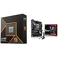 AMD Ryzen 9 9900X + ROG Strix X870E-E Gaming WiFi Processor + ASUS ROG STRIX X870E-E GAMING WIFI
