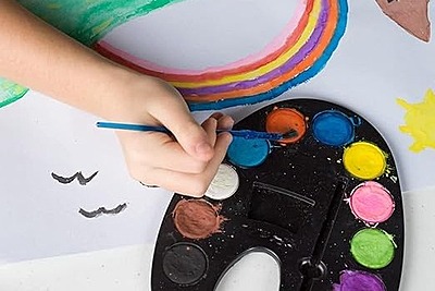 Kids Water Color Mixing Palette