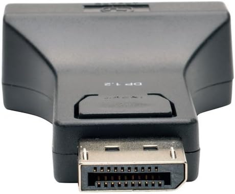 Tripp Lite DisplayPort to DVI Adapter Converter Compact, Displayport 1.2 DP2DVI DP-M to DVI-F (P134-000-DVI-V2),Black
