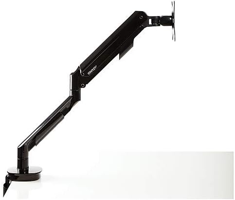 Staples Dual Monitor Arm, up to 30-inch Monitors, Black (51729) Dual Arm