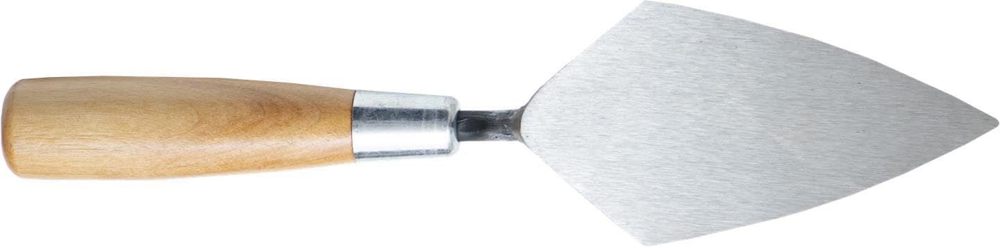 MARSHALLTOWN Pointing Trowel, 5 x 2 1/2 Inch Inch Blade, Philadelphia Pattern, Single Piece High Carbon Steel, Wooden Handle