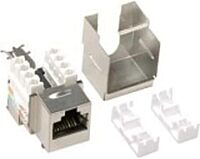 Unirise Cat6 Keystone Jack 110 Type Punch Down, Shielded