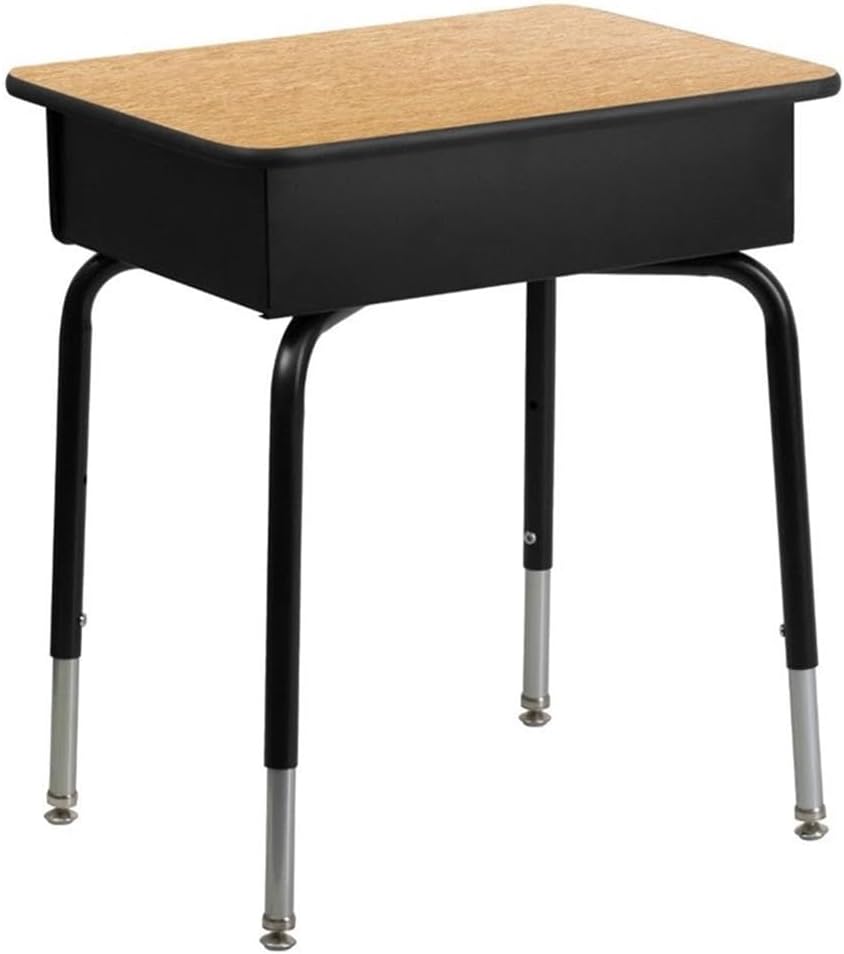 Flash Furniture Billie Open Front Student Desk for Classrooms or Remote Learning