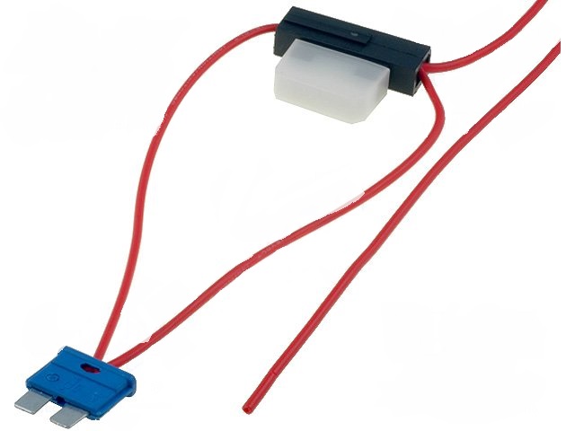 Splitter 8A fuse 0.75mm2 red Splitter 8A fuse 0.75mm2 red