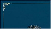 Oxford Linen-finish Certificate Holders - Letter - 8 1/2in x 11in Sheet Size - Linen - Dark Blue - 5 / Pack