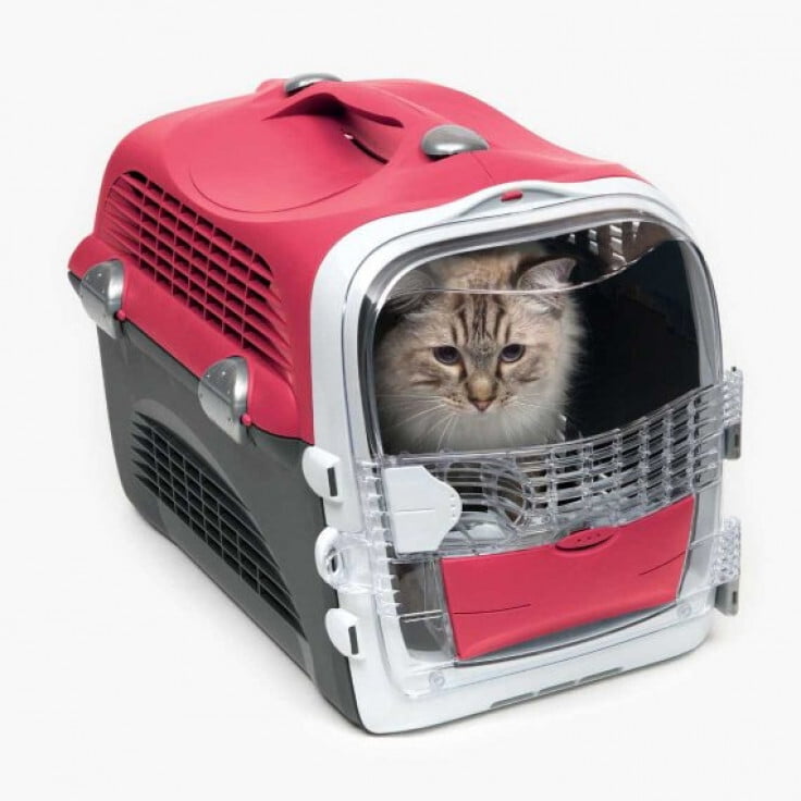 CABRIO CAT CARRIER SYSTEM - CHERRY RED CABRIO CAT CARRIER SYSTEM - CHERRY RED