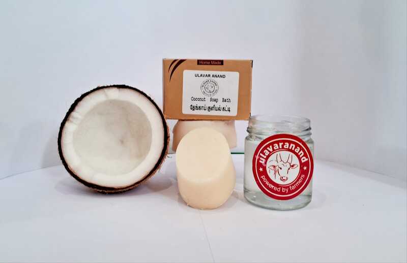 COCONUT SOAP | NATURAL (தேங்காய் குளியல்கட்டி