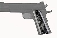 HOGUE 1911 Government Model Hardwood Grips - One Size