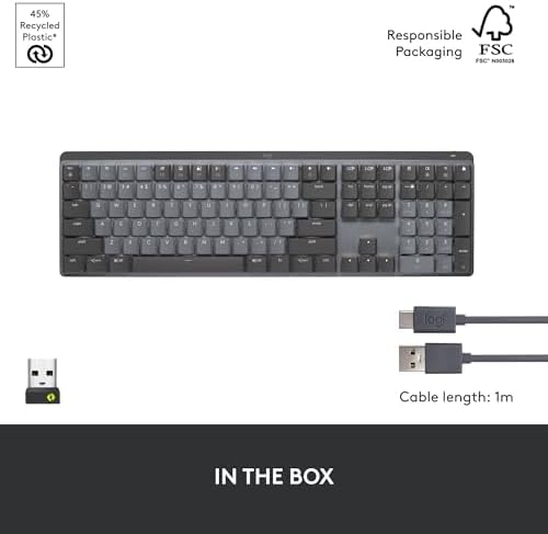 LOGITECH MX Mechanical Wireless Illuminated Keyboard