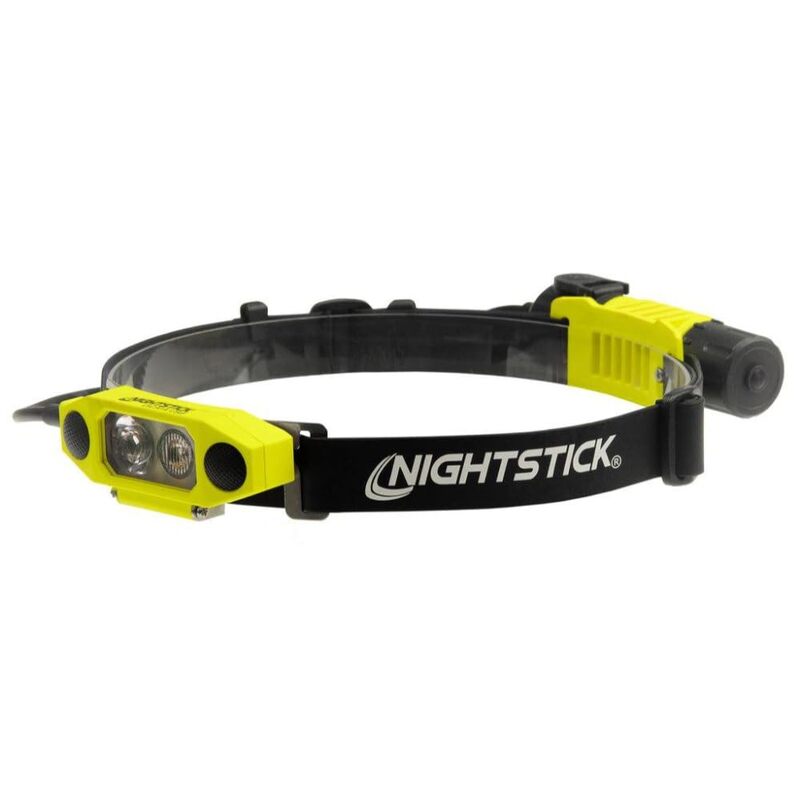 Nightstick XPR-5562GX Dicata USB - is Rechargeable X-Series Low- Profile Multi-Function Dual-Light Headlamp - Green