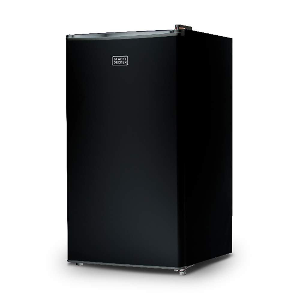 BLACK+DECKER Compact Refrigerator Energy Star Single Door Mini Fridge with Freezer