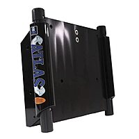 T-H Marine ATLAS  4" Set Back Hydraulic Jack Plate - Gloss Black Anodized