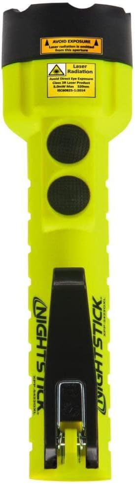 Nightstick XPP-5422GXL Intrinsically Safe Flashlight w/Green Laser - 3 AA (not Included) - Green - UL913